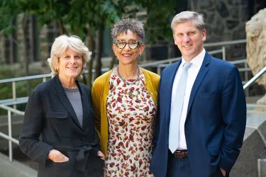 Barbara Kates-Garnick, Dayna Cunningham and Eric Hines