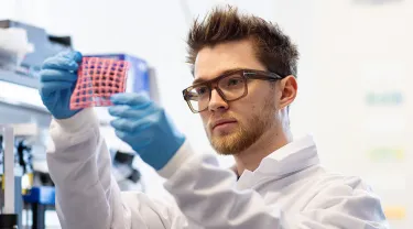 Timothée Leblond, a pre-doctoral student in the lab