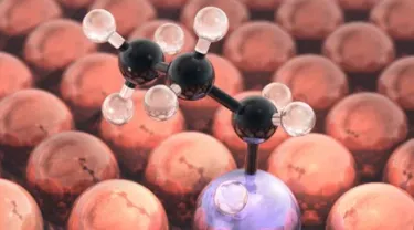 Propane to propylene catalyst reaction