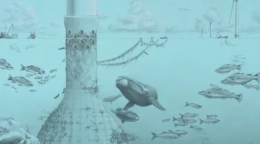 substrate imaged by artist for offshore wind energy report