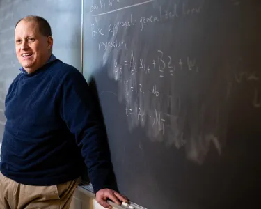 Eric Miller, Professor of Electrical and Computer Engineering, poses for a portrait