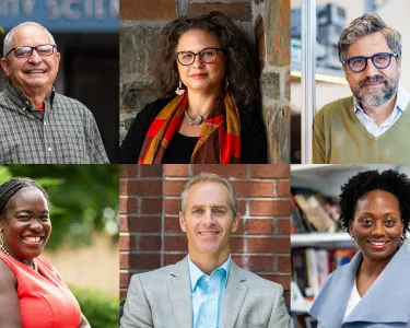 Images of 6 Tufts Catalyst Program Faculty